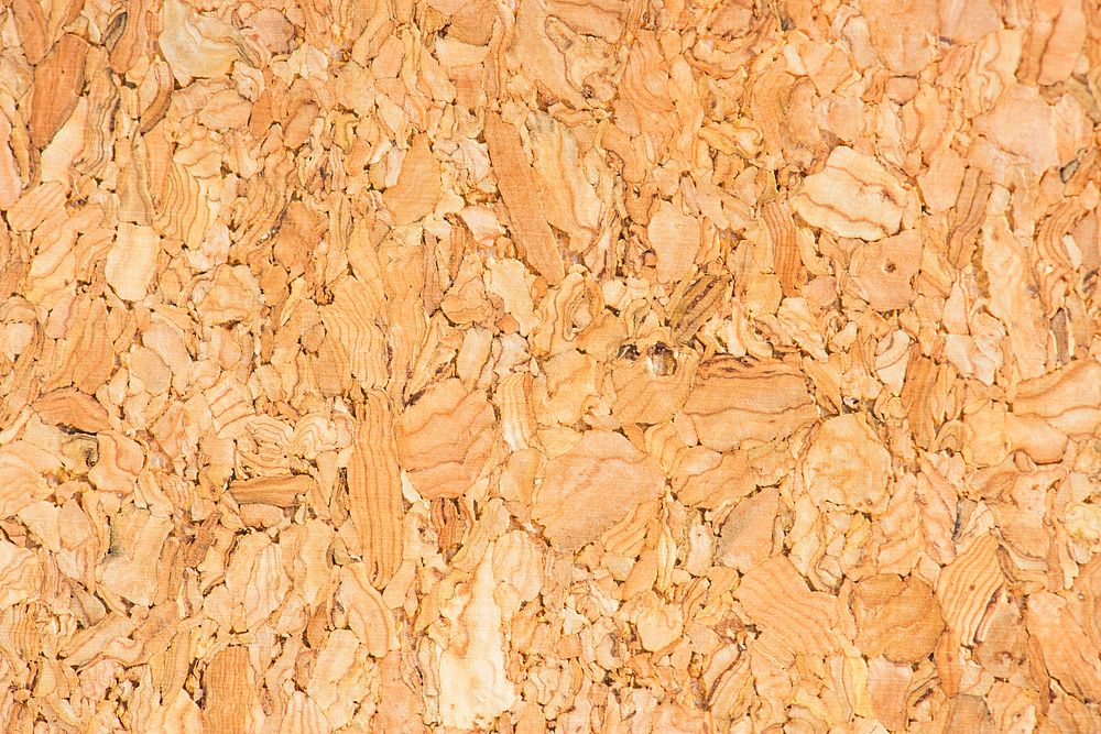 Macro shot of a cork material wallpaper