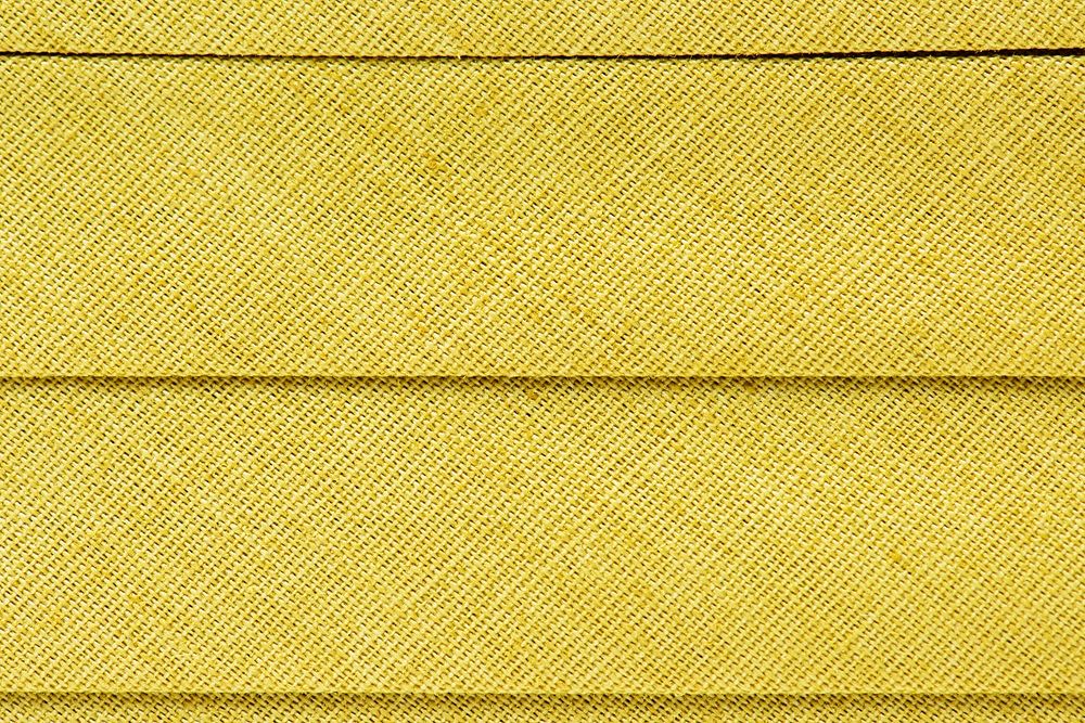 Yellow fabric closeup
