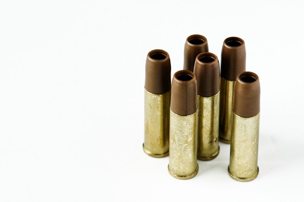 Closeup of ammunition