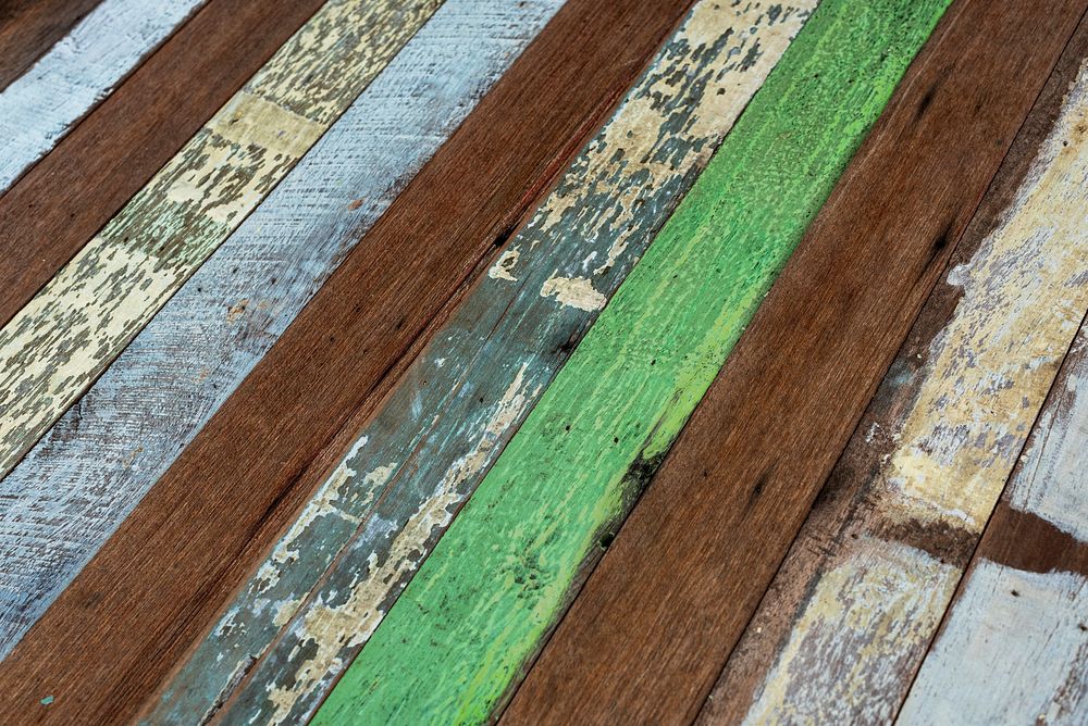 Colorful wooden flooring textured background design