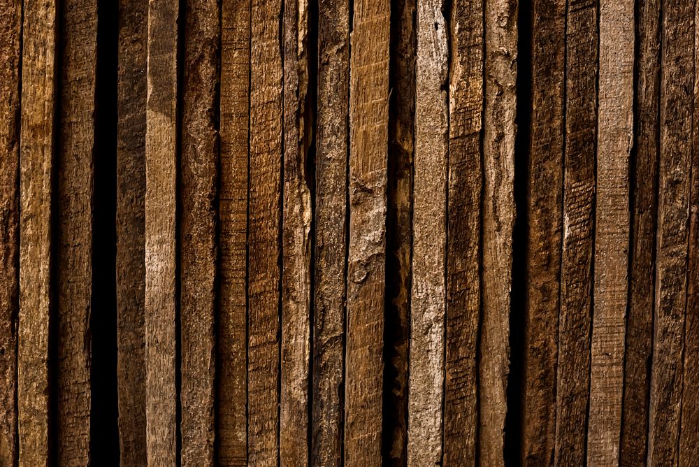 Stacked wooden planks textured background design