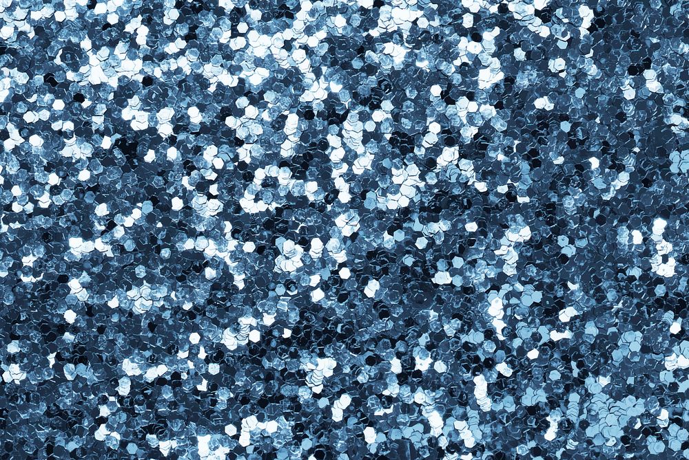 Blue glitter shiny background vector