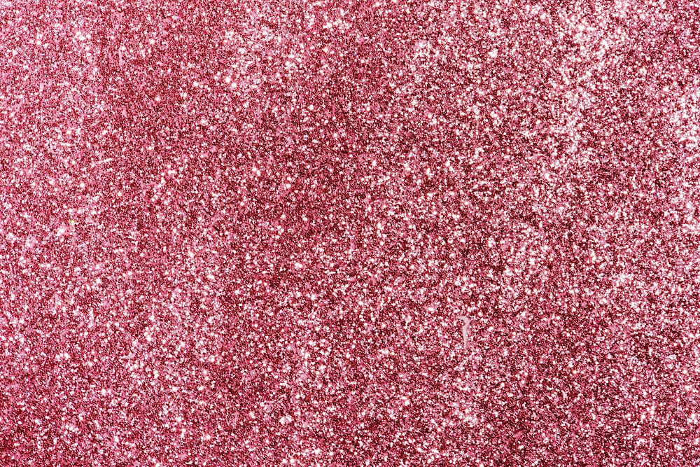 Shiny pink glitter festive background