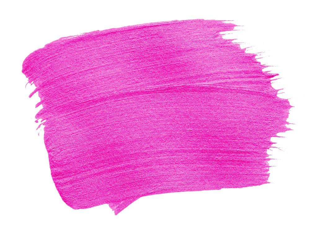 Neon pink brush stroke background