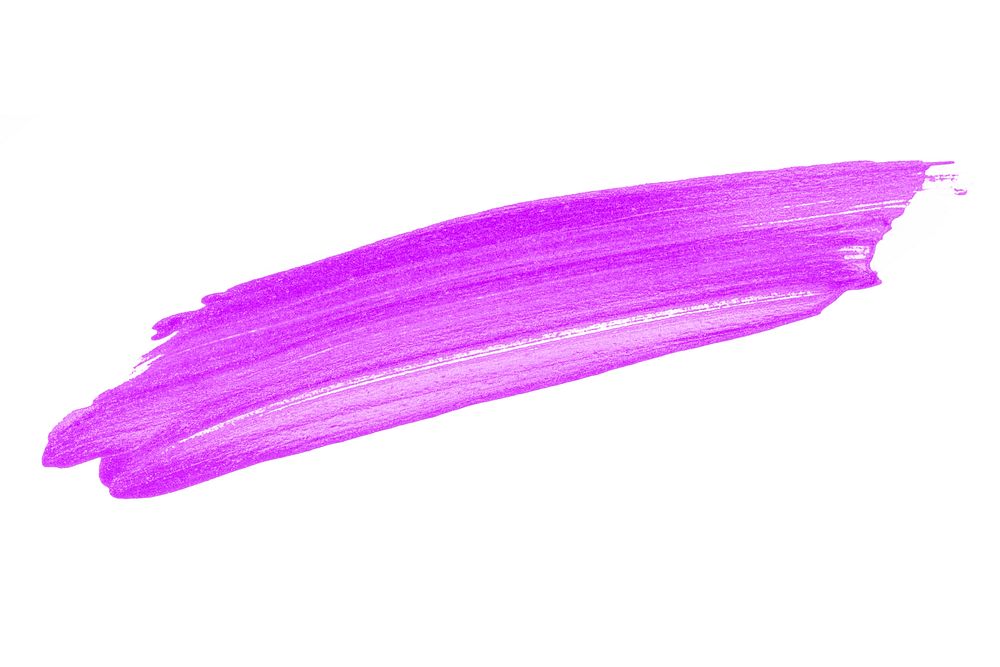 Festive shimmery purple brush stroke