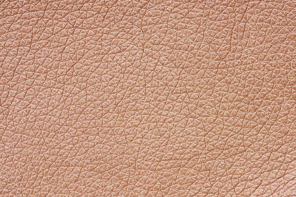 Rose gold leather textured background