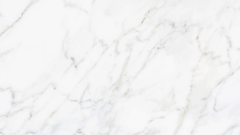 White marble computer wallpaper, aesthetic textured background 