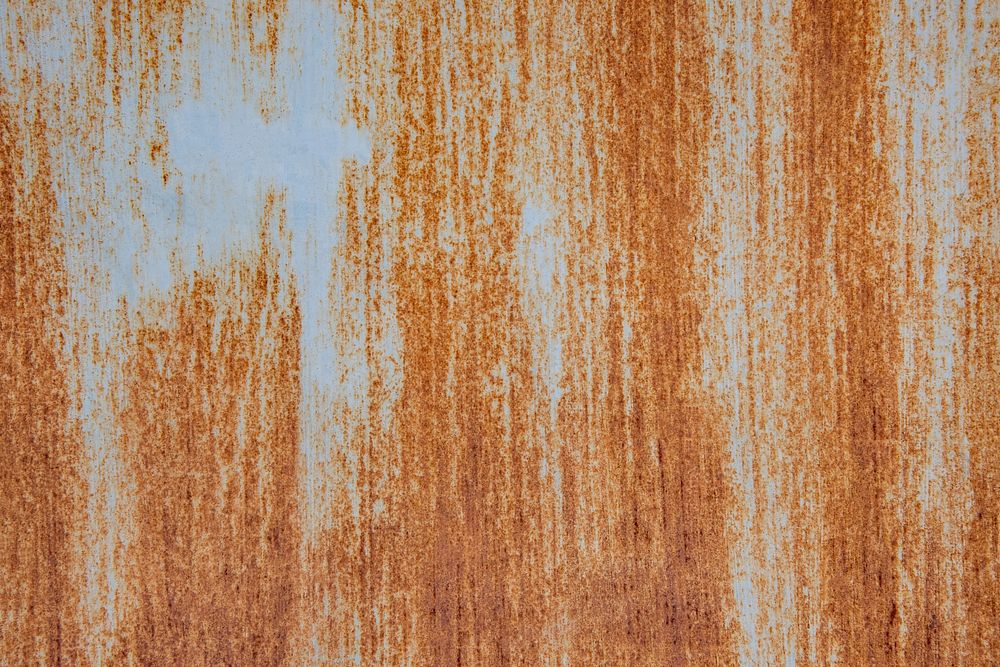 Closeup of a rusty grunge wall