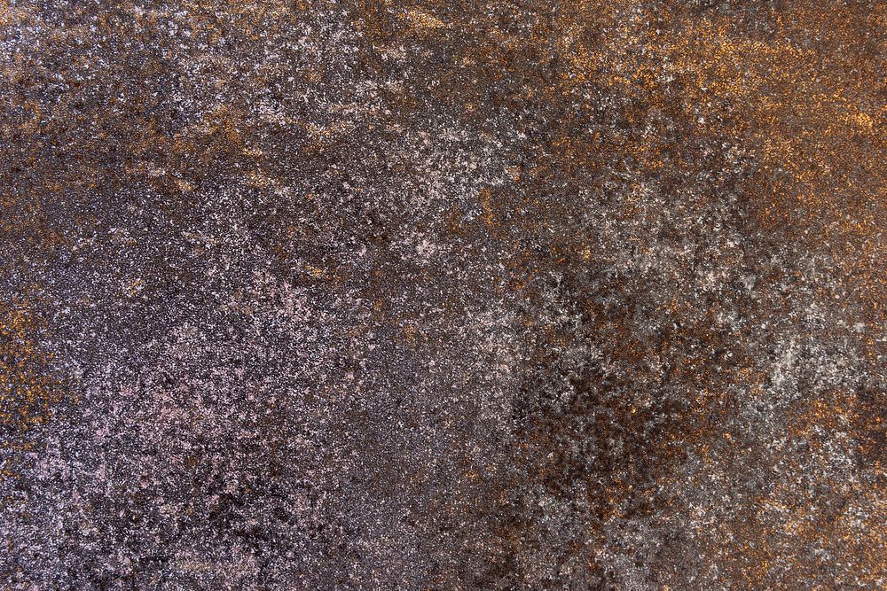 Brown eroded metal textured background