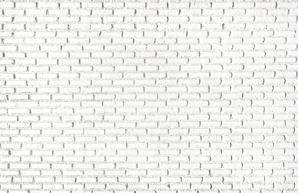 White brick wall textured wallpaper Free Photo rawpixel