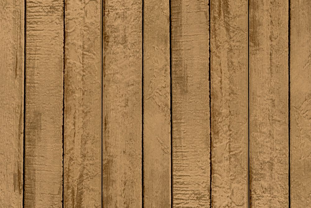 Blank brown wooden textured background vector