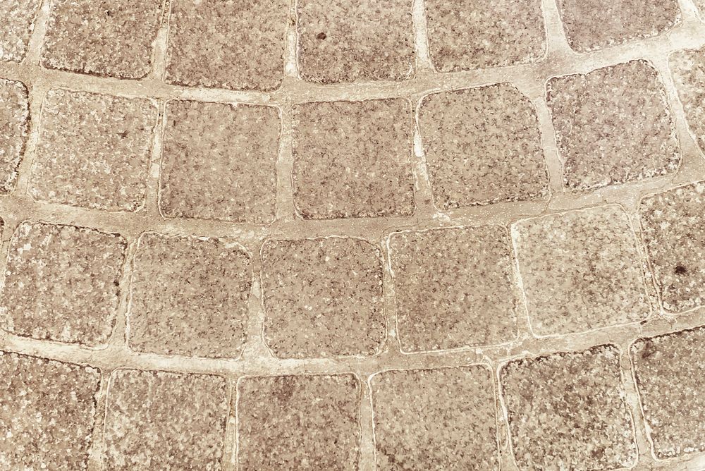 Beige sandstone tiles textured pattern vector