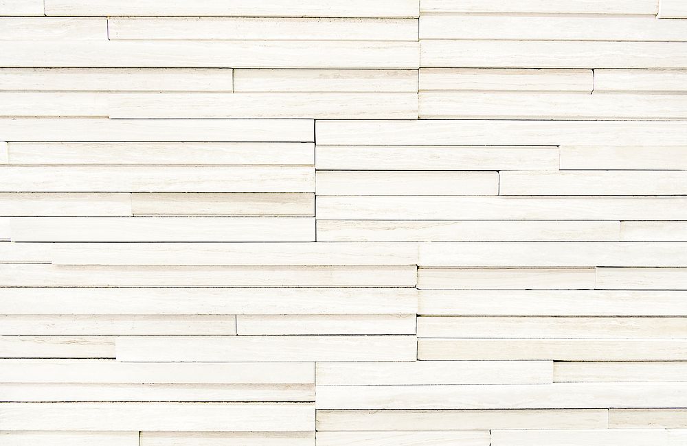 White sandstone brick wall textured wallpaper