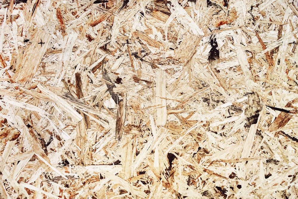 Close up of a fiberboard background vector