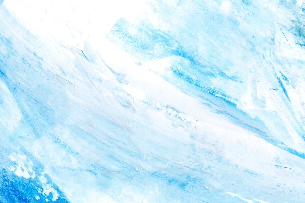 Blue and white brush stroke textured background
