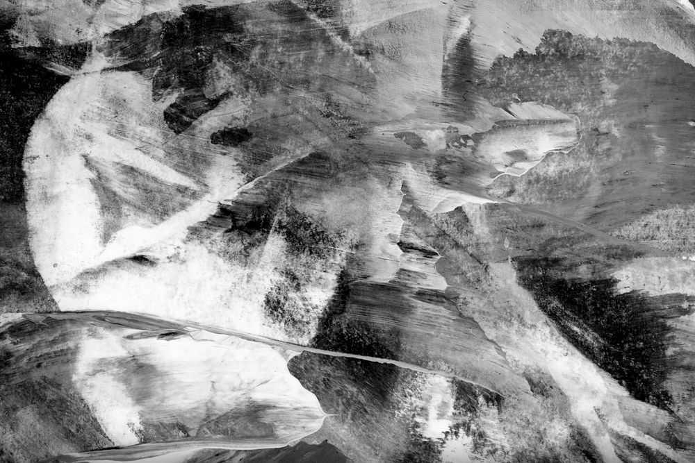 Black and white brush stroke textured background