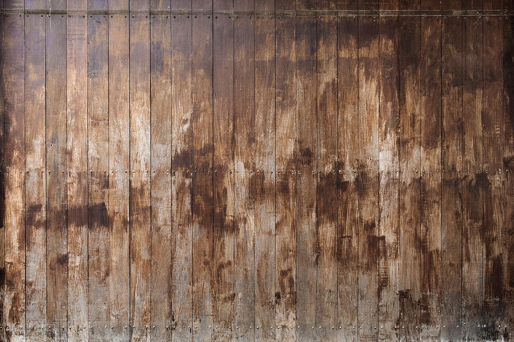 Grunge wooden planks textured background