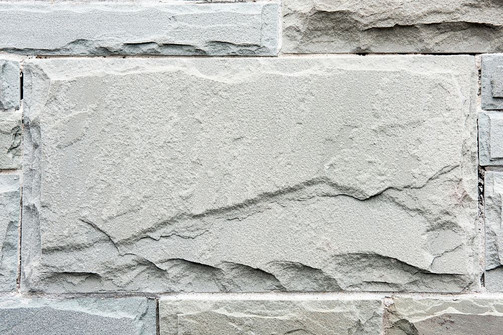 White sandstone brick wall textured background