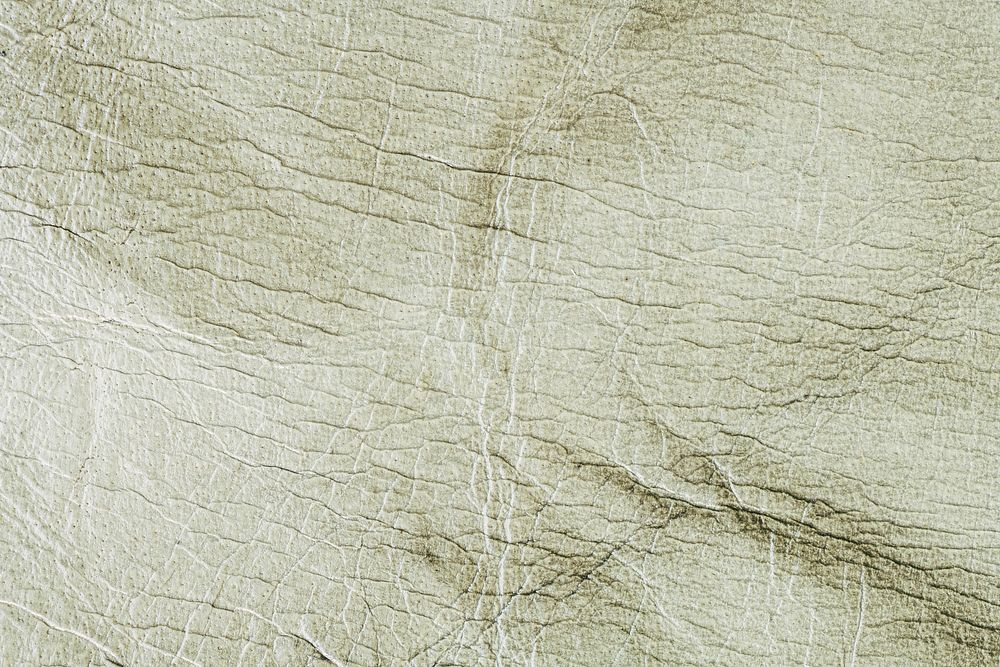 Grunge white leather textured background