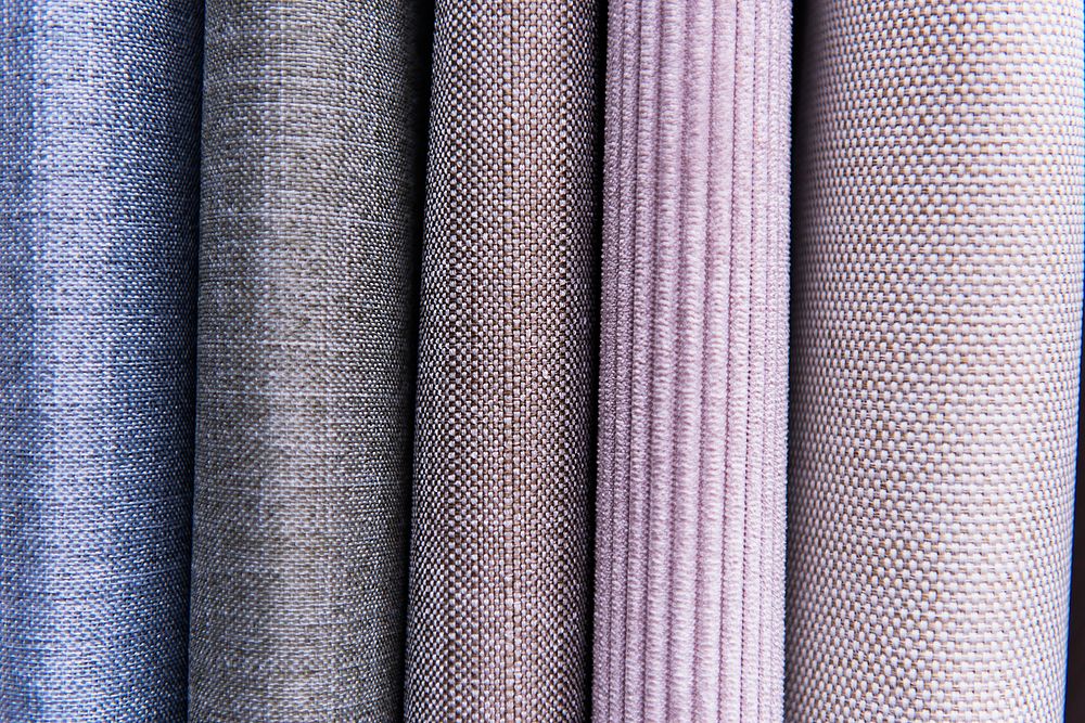 Fabric textured layers background