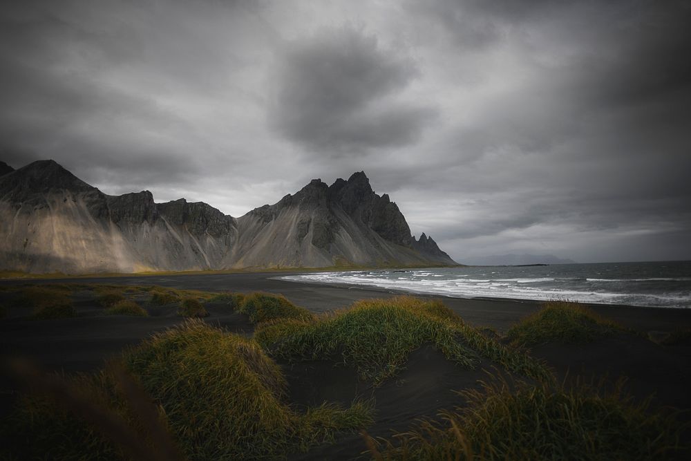 View of Iceland's south shore