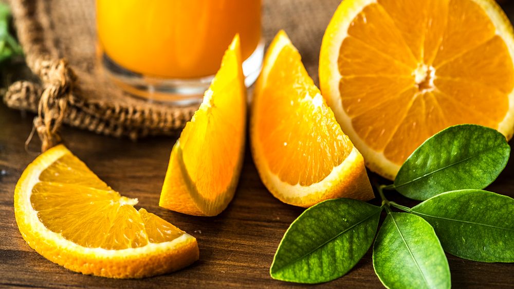 Tangerine desktop wallpaper, HD image