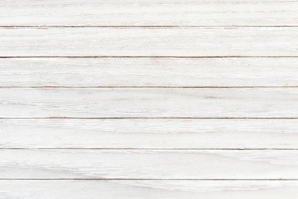 White wooden texture flooring background