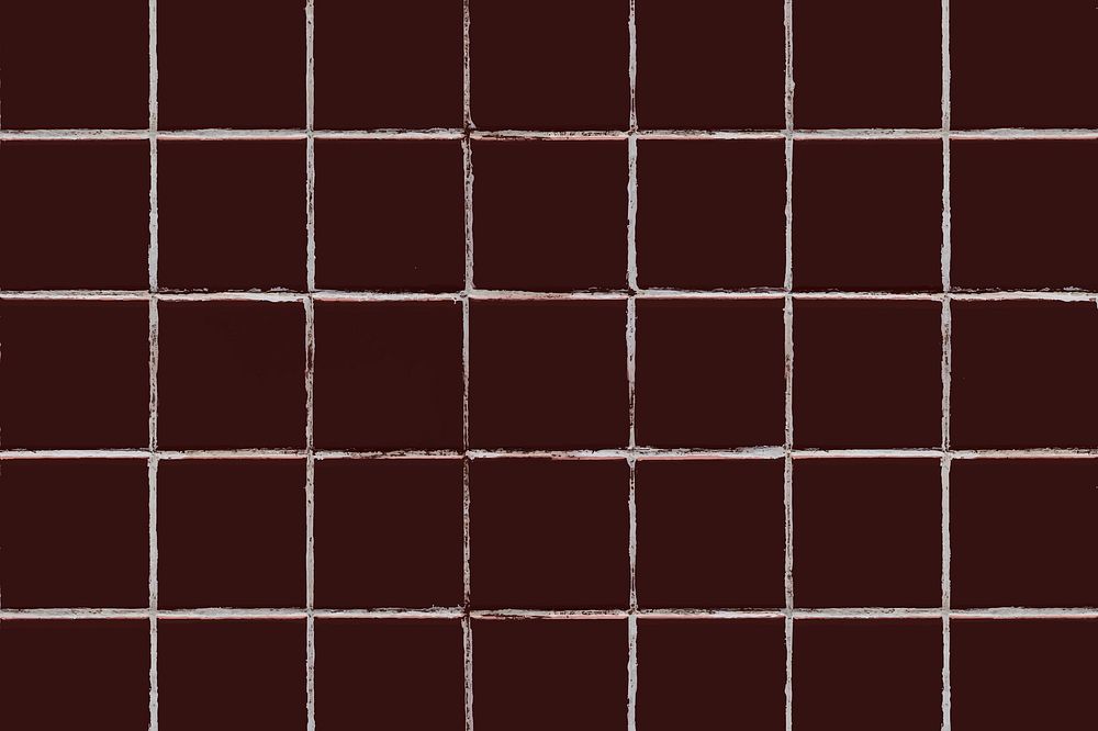 Brown square tiled texture background