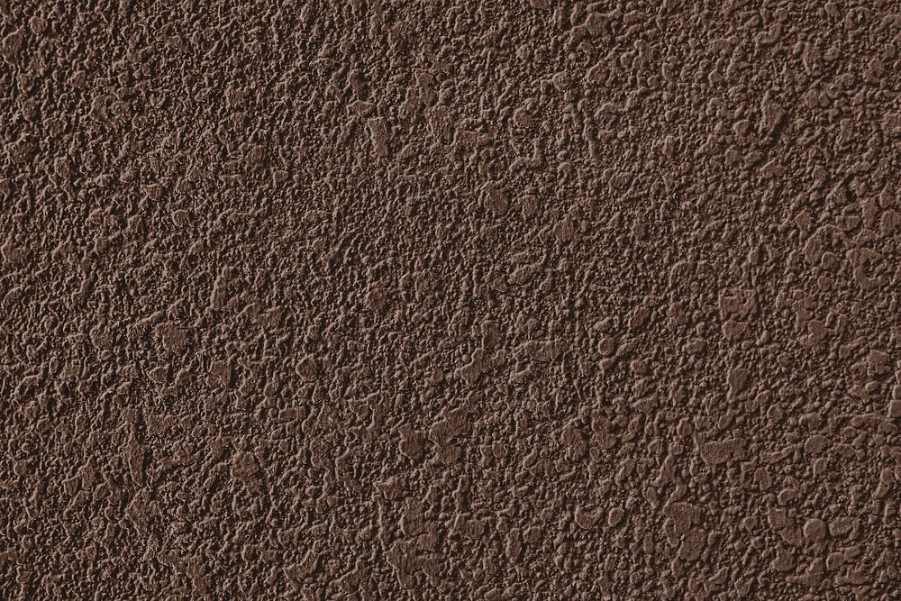 Rough brown cement plastered wall texture