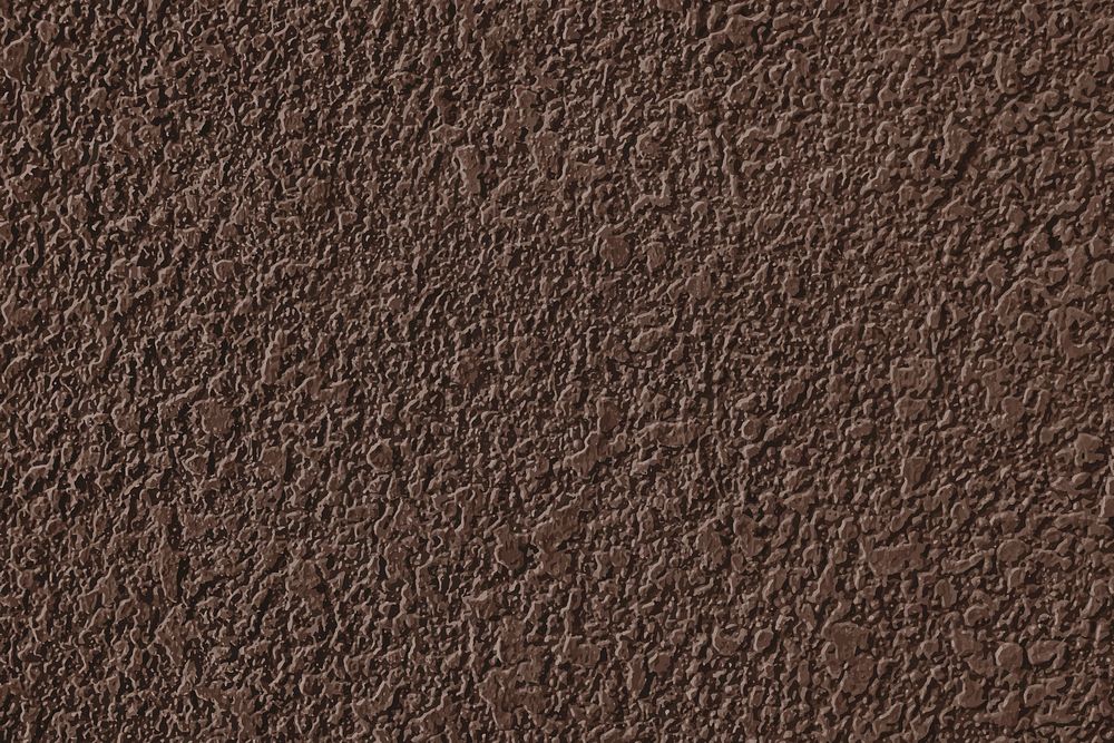 Rough brown cement plastered wall texture