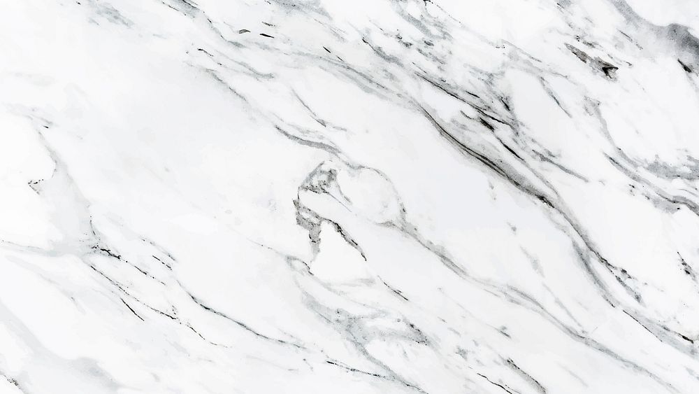 Marble computer wallpaper, aesthetic black and white background 