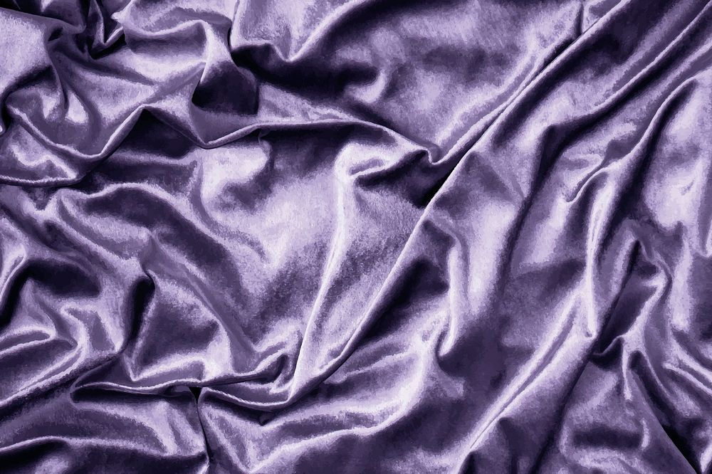 Purple shiny silk fabric texture