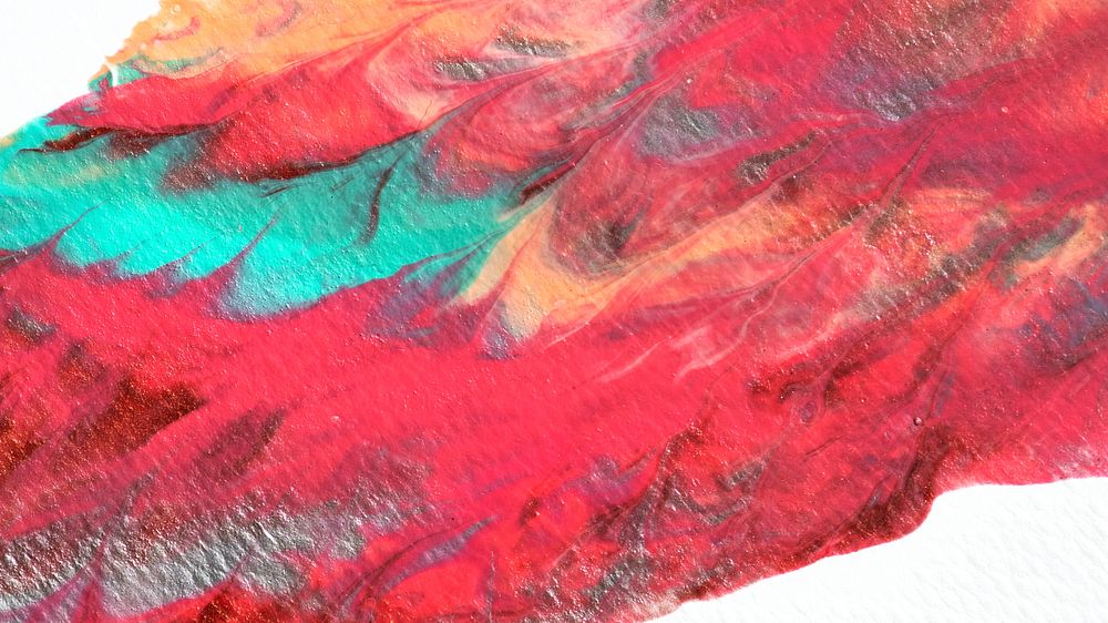 Colorful acrylic brush stroke background
