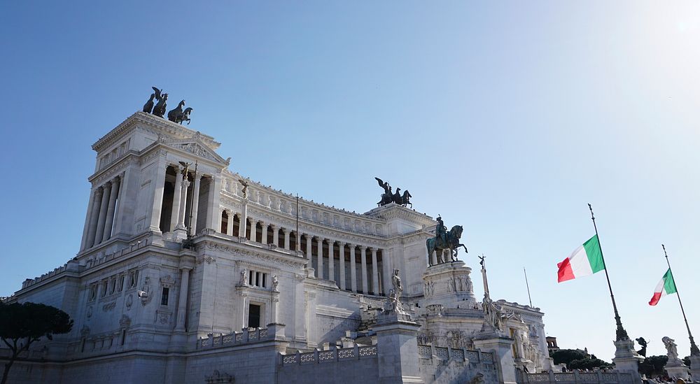 Victor Emmanuel ii Monument in Rome, Italy