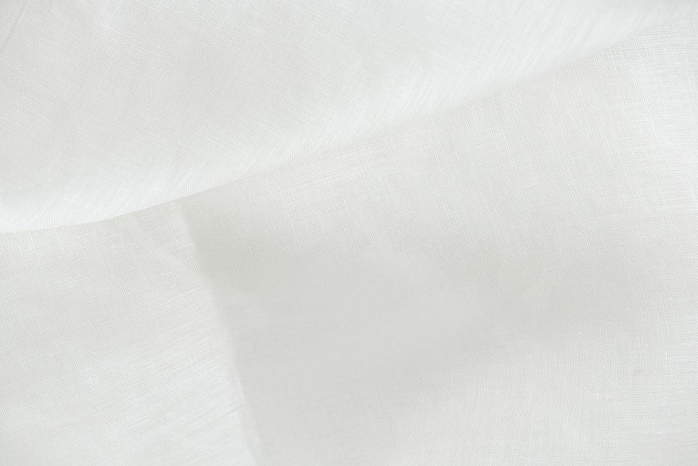 White linen textile textured background