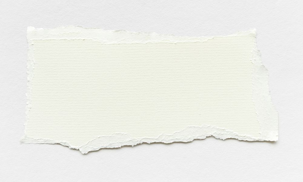 Blank torn beige paper template