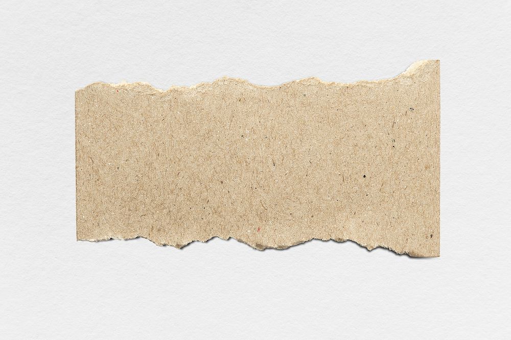 Blank torn craft paper template | Premium PSD - rawpixel