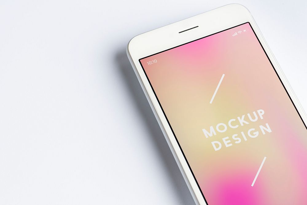 Premium mobile phone screen mockup | Premium PSD - rawpixel