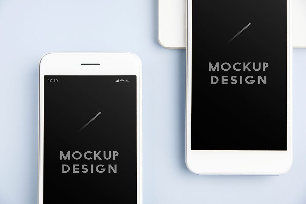 Premium mobile phone screen mockup | Premium PSD Mockup - rawpixel