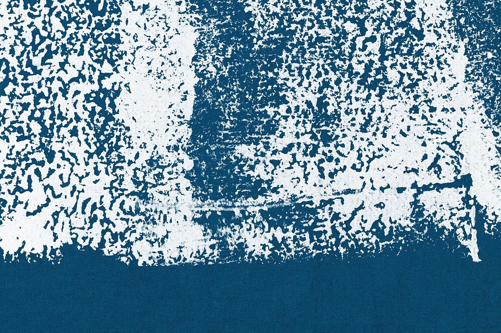 Blue textured rough background psd block prints on fabric