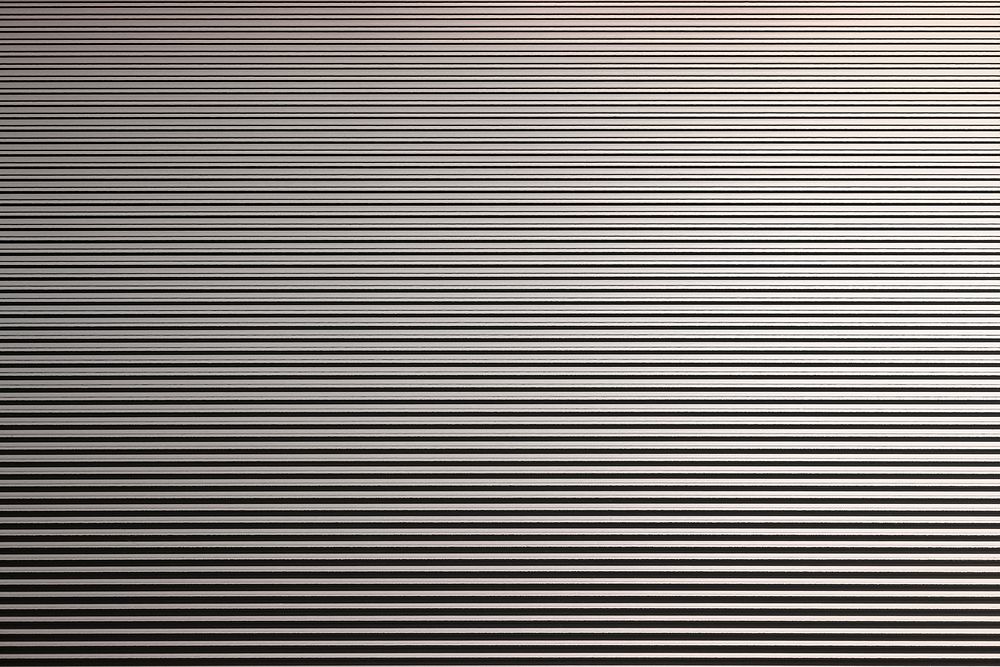 Glass background with reeded pattern