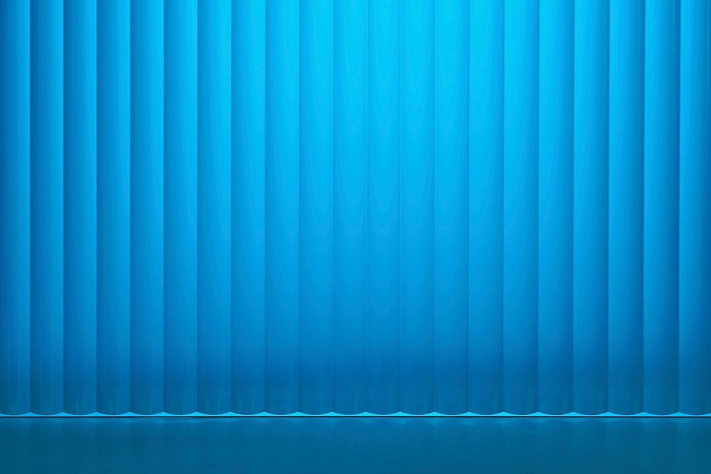 Blue product backdrop with patterned glass