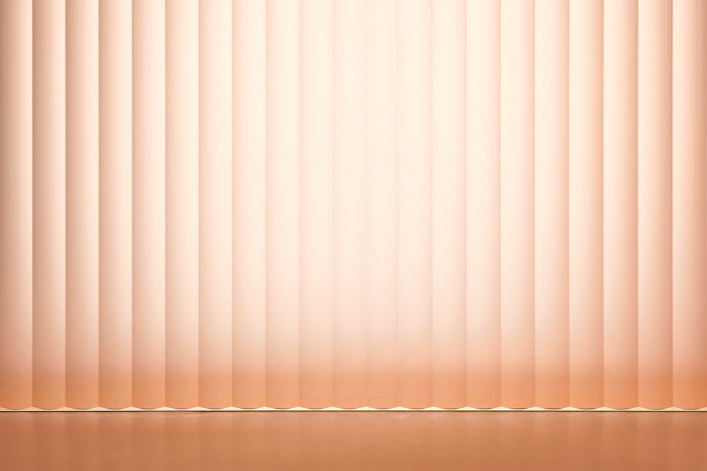 Peach product backdrop with patterned glass