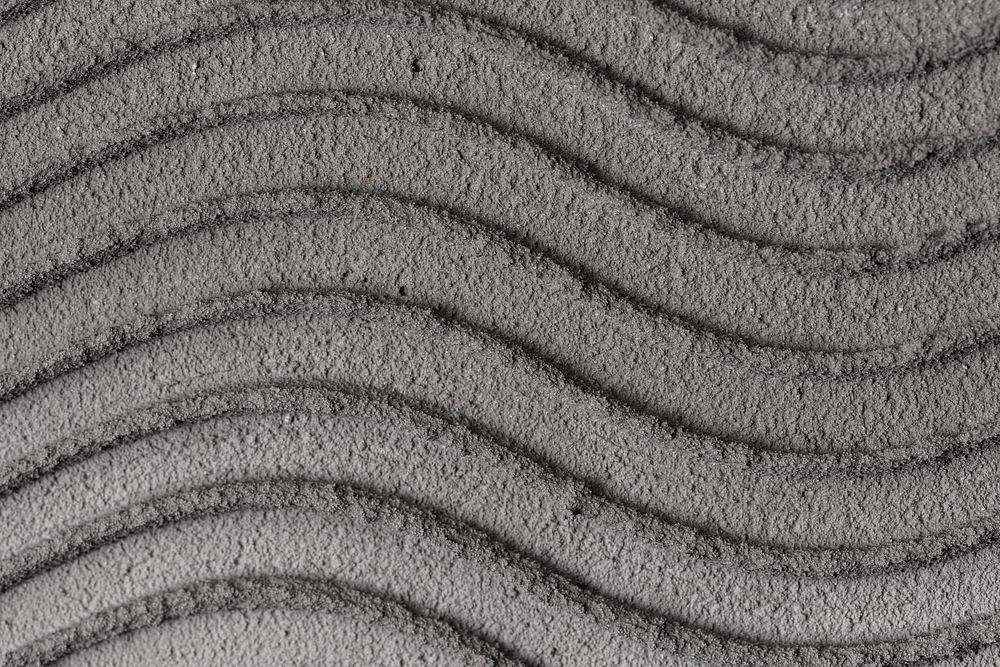 Gray wave pattern concrete textured background