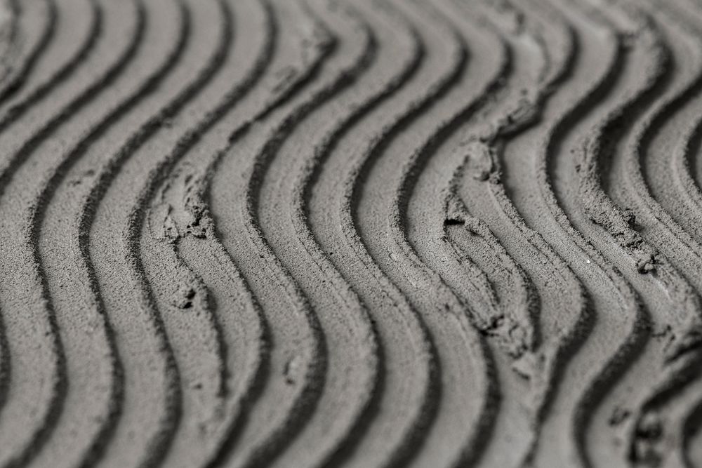Gray wave pattern concrete textured background