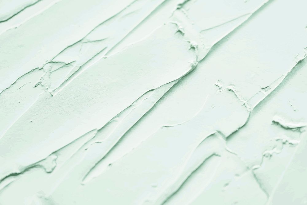 Mint green concrete textured background vector