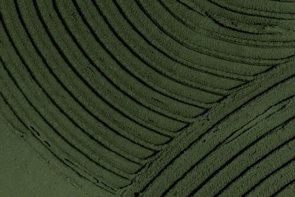 Moss green concrete textured background vector