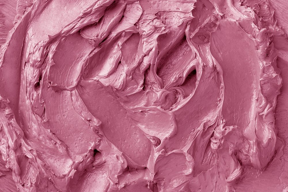 Purple frosting texture background close-up