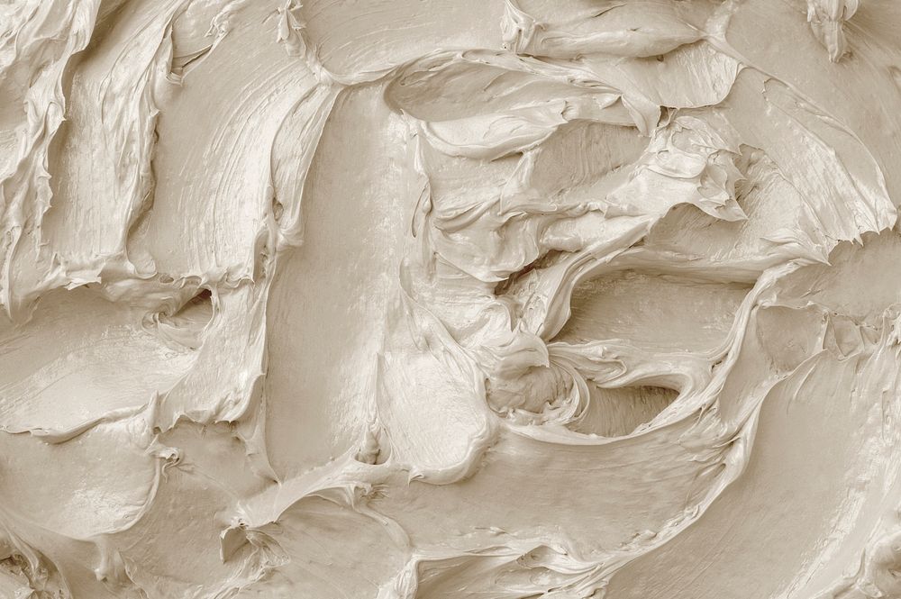 Icing frosting texture background close-up