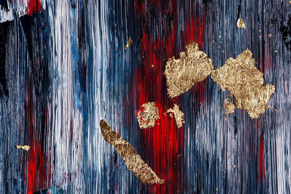 Gold in textured background wallpaper, abstract art